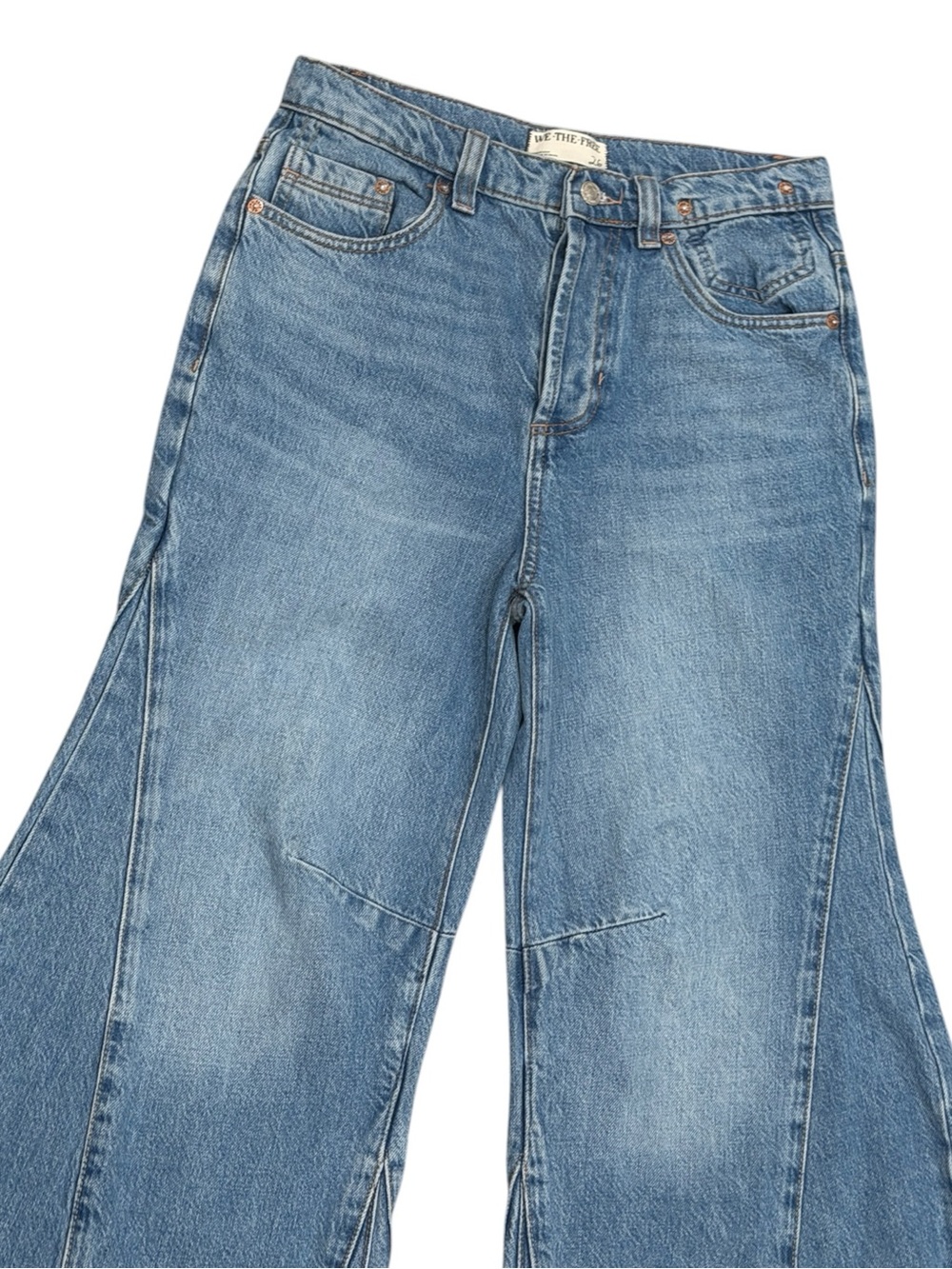 Free people Eden High Slouchy Flare Jeans - Picture 7 of 8